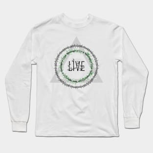 Life in a crown of thorns Long Sleeve T-Shirt